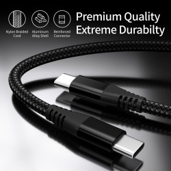 Cable USB Type - C de charge et de synchronisation vers Type - C...