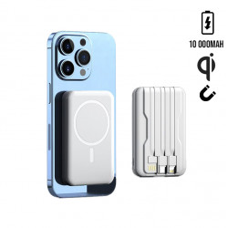 Power bank portable et magnetique avec charge sans fil 10 000mAh ...