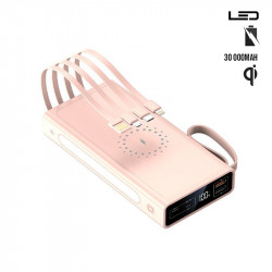 Power bank portable et ultra puissante avec charge sans fil 30...