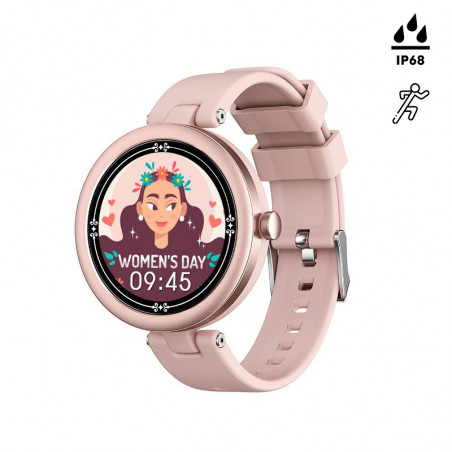 Montre connectee Bluetooth 1,09 pouces etanche IP68 avec prise en...