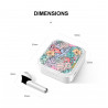 Ecouteurs stereo Bluetooth 5.0 sans fil avec appels binaural et...