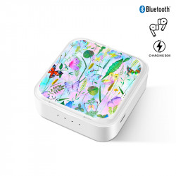 Ecouteurs stereo Bluetooth 5.0 sans fil avec appels binaural et...