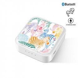 Ecouteurs stereo Bluetooth 5.0 sans fil avec appels binaural