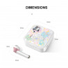 Ecouteurs stereo Bluetooth 5.0 sans fil avec appels binaural et...