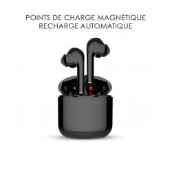 Ecouteurs Bluetooth 5.0 sans fil magnetique avec suppression de...