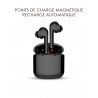 Ecouteurs Bluetooth 5.0 sans fil magnetique avec suppression de...