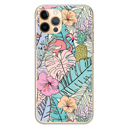 Coque de protection en silicone souple pour iPhone 12/ iPhone 12...