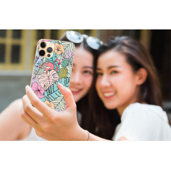 Coque de protection en silicone souple pour iPhone 12/ iPhone 12...