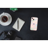 Coque de protection en silicone souple pour iPhone 13 - Papillons...