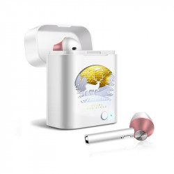 Ecouteurs stereo Bluetooth 5.0 sans fil avec appels binaual et...