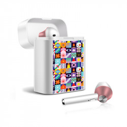 Ecouteurs stereo Bluetooth 5.0 sans fil avec appels binaual et...