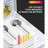 Ecouteurs stereo Bluetooth 5.0 sans fil avec appels binaural et...