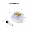 Ecouteurs stereo Bluetooth 5.0 sans fil avec appels binaural et...