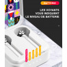 Ecouteurs stereo Bluetooth 5.0 sans fil avec appels binaural et...