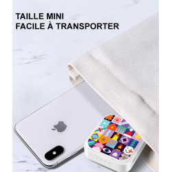 Ecouteurs stereo Bluetooth 5.0 sans fil avec appels binaural et...