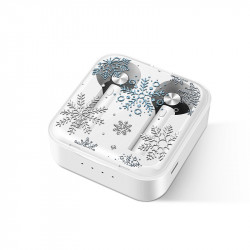 Ecouteurs stereo Bluetooth 5.0 sans fil avec appels binaural et...