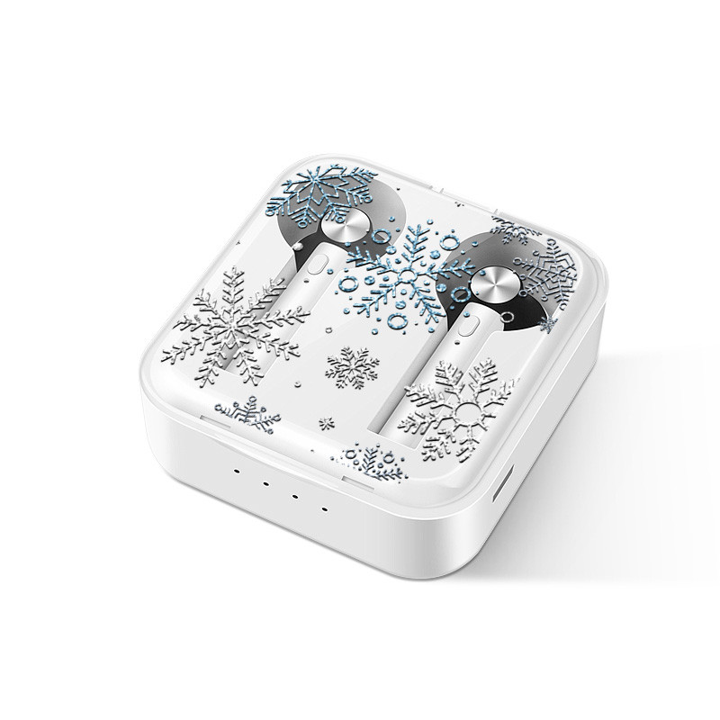 Ecouteurs stereo Bluetooth 5.0 sans fil avec appels binaural et...