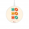 Chargeur a induction sans fil avec indicateur LED argent - Ho ho ho