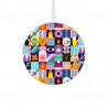 Chargeur a induction sans fil avec indicateur LED argent - Mosaique