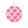 Chargeur a induction sans fil avec indicateur LED rose - Donuts