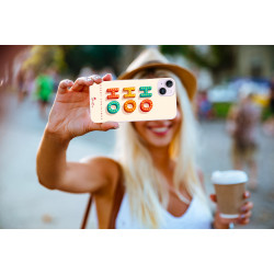 Coque souple transparente pour iPhone 14 - Ho ho ho