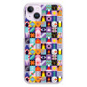 Coque souple transparente pour iPhone 14 - Mosaique