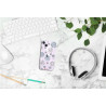 Coque souple transparente pour iPhone 14 - Flocons
