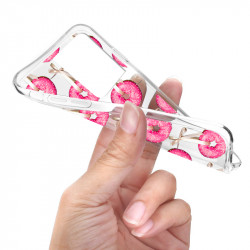 Coque souple transparente pour Samsung Galaxy S21 Ultra 5G - Donuts