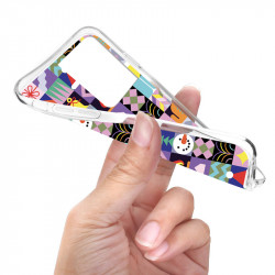 Coque souple transparente pour Samsung Galaxy S21 Ultra 5G - Mosaique