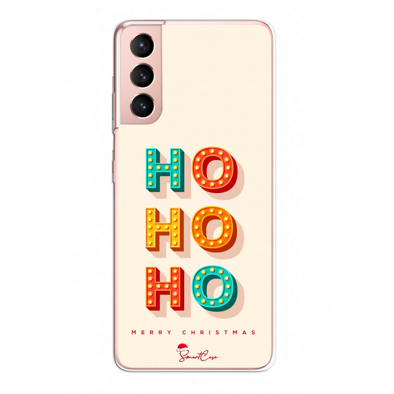 Coque souple transparente pour Samsung Galaxy S21 5G - Ho ho ho