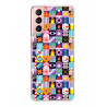 Coque souple transparente pour Samsung Galaxy S21 5G - Mosaique