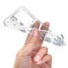 Coque souple transparente pour Samsung Galaxy S21 5G - Flocons