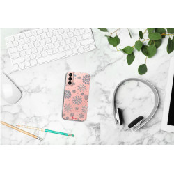 Coque souple transparente pour Samsung Galaxy S21 5G - Flocons