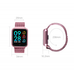 Montre intelligente etanche de remise en forme compatible Android...