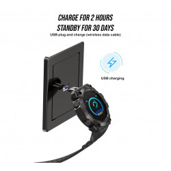 Montre connectee 1,3 pouces avec fonctionnalite fitness pour...