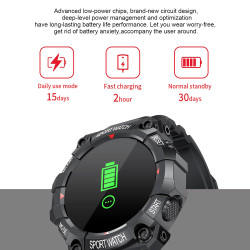 Montre connectee 1,3 pouces avec fonctionnalite fitness pour...