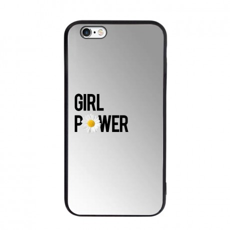 Coque miroir pour iPhone 6/6S - Girl Power