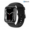 Montre connectee 1,8 pouces - Silicone noir
