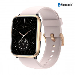 Montre connectee 1,8 pouces - Silicone rose
