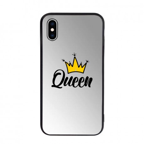 Coque miroir pour iPhone XS MAX - Queen