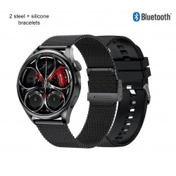 Montre connectee etanche avec appels Bluetooth et moniteur d