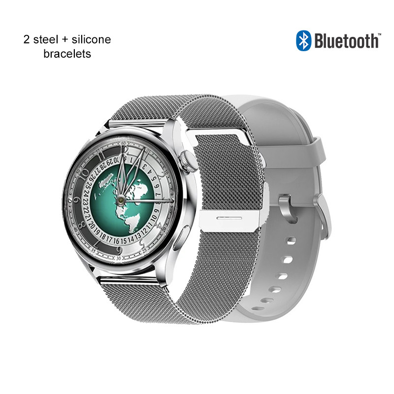 Montre connectee etanche avec appels Bluetooth et moniteur de...