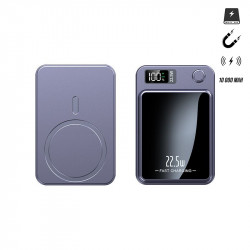 Power bank magnetique 10 000 mAh avec chargeur sans fil integre ...