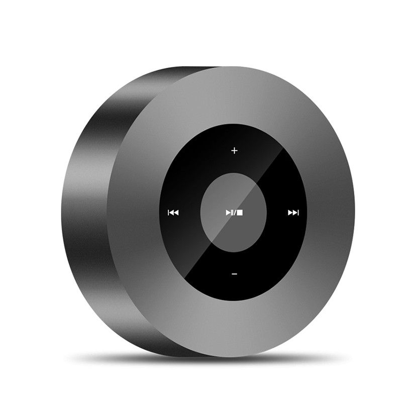Haut parleur Bluetooth portable avec touches tactiles - Noir