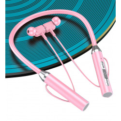 Casque de sport sans fil Bluetooth 5.0 tour de cou avec ecouteurs...