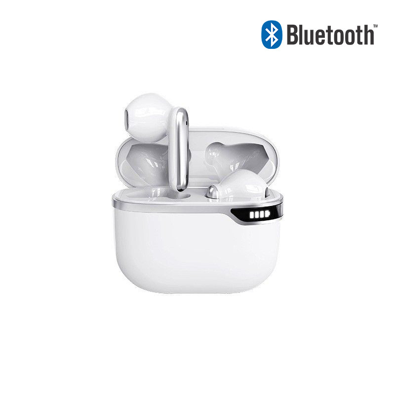 Ecouteurs Bluetooth 5.1 Blue Tooth pour Android - Blanc
