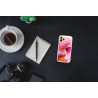Coque souple transparente pour iPhone 12/12 PRO - Marbre rose