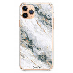 Coque souple transparente pour iPhone 12/12 PRO - Marbre blanc