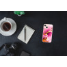 Coque souple transparente pour iPhone 13 - Marbre rose
