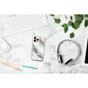Coque souple transparente pour iPhone 13 PRO - Marbre blanc